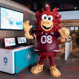 Mascottekarakter van een...