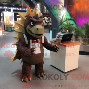 Mascot karakter van een...