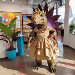 Mascot karakter van een...
