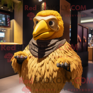 Mascot character of a Gold...