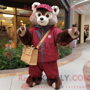 Mascot karakter van een...