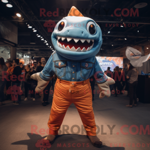 Mascot character of a...