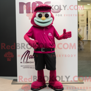 Personnage mascotte d un...