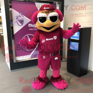 Personnage mascotte d un...
