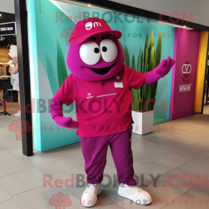 Maskot karakter af en...
