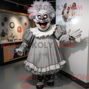 Mascot character of a Gray...
