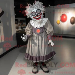 Mascot character of a Gray...