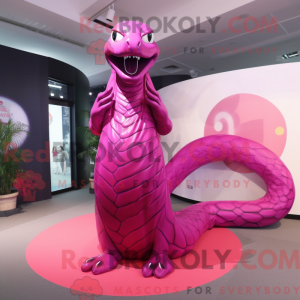 Mascot character of a...