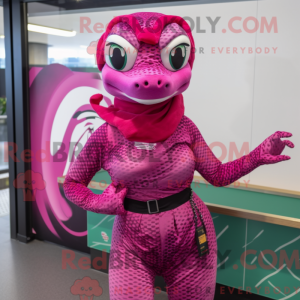 Mascot character of a...