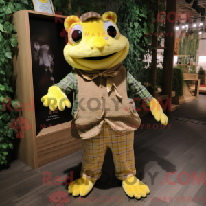 Mascot karakter van een...