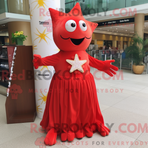 Mascot character of a Red...
