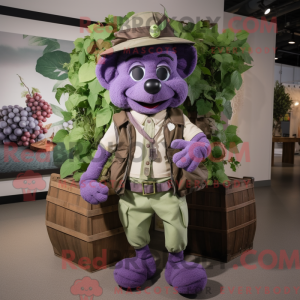 Mascot karakter van een...