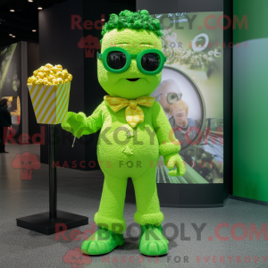 Mascot character of a Lime...