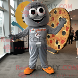 Mascot character of a Gray...