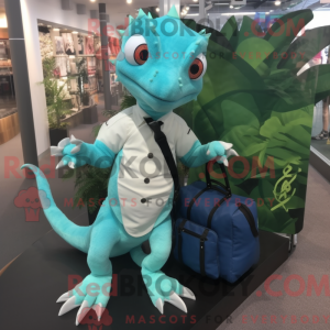 Mascottefiguur van een...