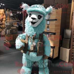 Mascot karakter van een...