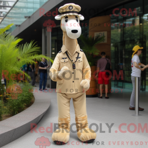 Mascot karakter van een...