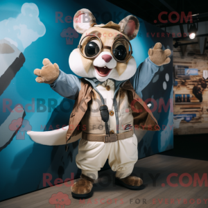 Mascottekarakter van een...