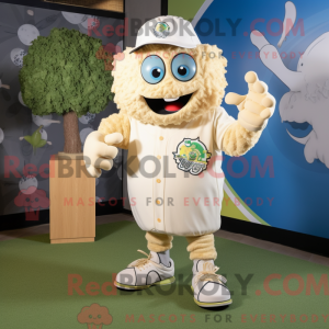 Mascot character of a Cream...