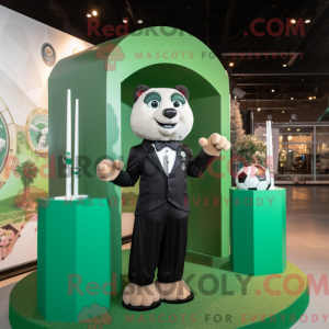 Mascottefiguur van een...