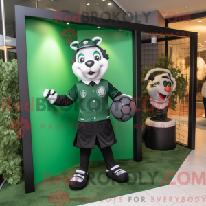 Mascottefiguur van een...