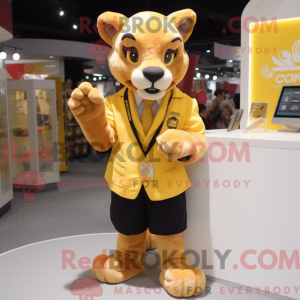 Mascottekarakter van een...