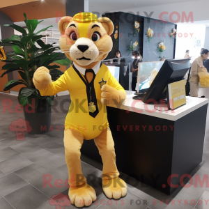 Mascot character of a...