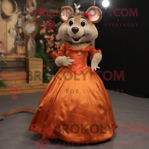 Mascottefiguur van een...
