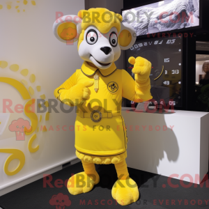 Mascottekarakter van een...