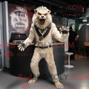 Mascottekarakter van een...