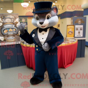 Mascot character of a Navy...