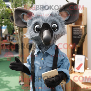 Mascottekarakter van een...