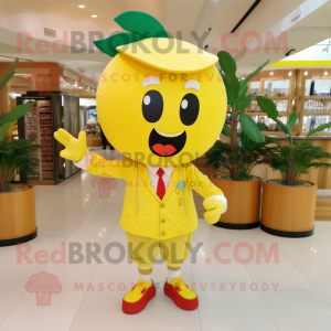 Yellow Cherry mascotte...