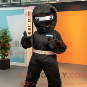 Mascot karakter van een...