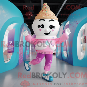 Mascottekarakter van een...