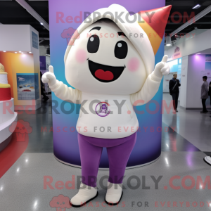 Mascot character of a Ice...