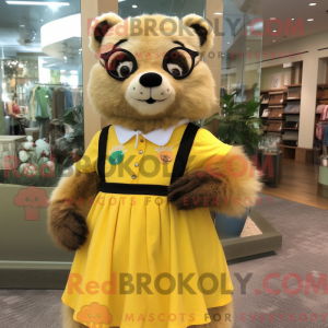 Mascot karakter van een...