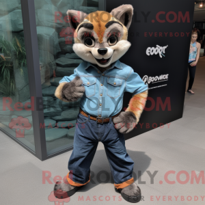 Personnage mascotte d une...