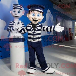 Maskotfigur af en Navy Mime...