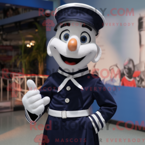 Maskotfigur af en Navy Mime...