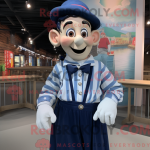 Maskotfigur af en Navy Mime...