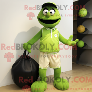 Mascot character of a Lime...