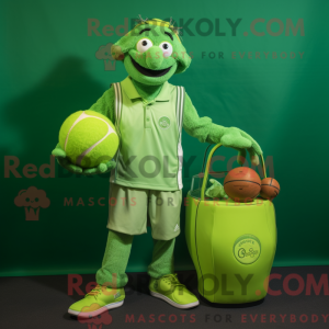 Mascottekarakter van een...