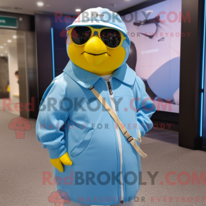 Mascot karakter van een...