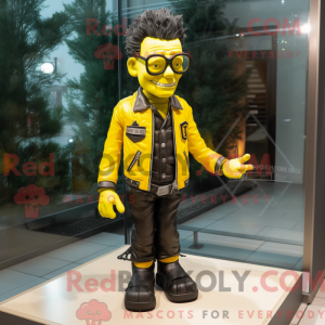 Mascot karakter van een...