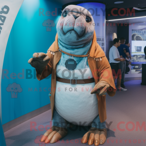 Mascottekarakter van een...