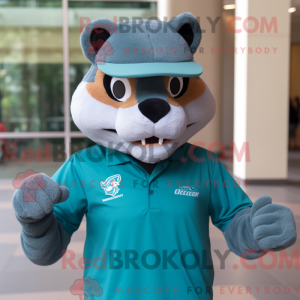 Mascottekarakter van een...