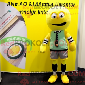 Maskotkarakter av en...