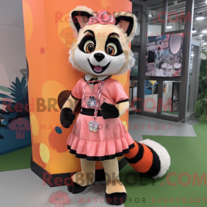 Mascottefiguur van een...