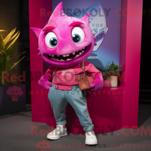 Personnage mascotte d un...